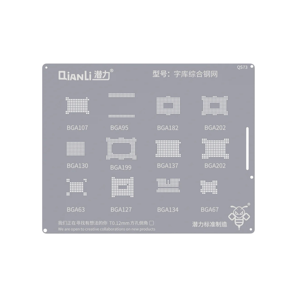 STENCIL QIANLI BUMBLEBEE ANDROID NAND FLASH (شبلنه)