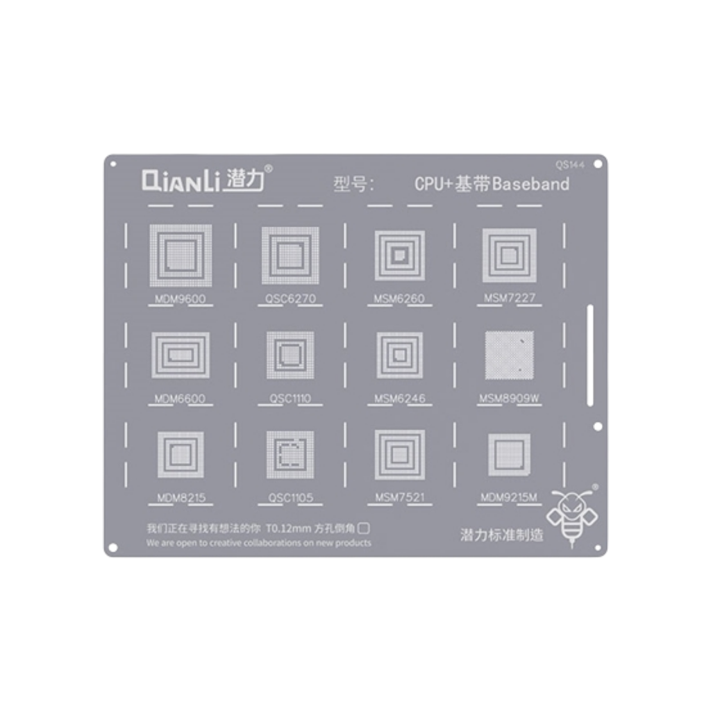 STENCIL QIANLI BUMBLEBEE ANDROID QS144 CPU (شبلنه)