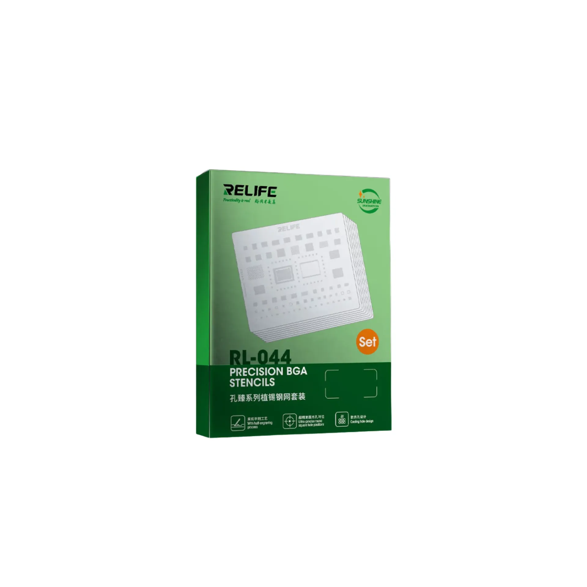 STENCIL RELIFE RL-044 IPZ14 IPHONE 15/A16/A17 CPU (شبلنه)
