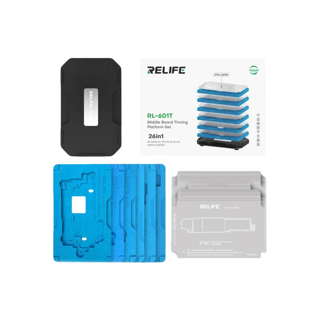 STENCIL RELIFE RL-601T IPHONE X-16 PRO MAX (شبلنه طبقتين)