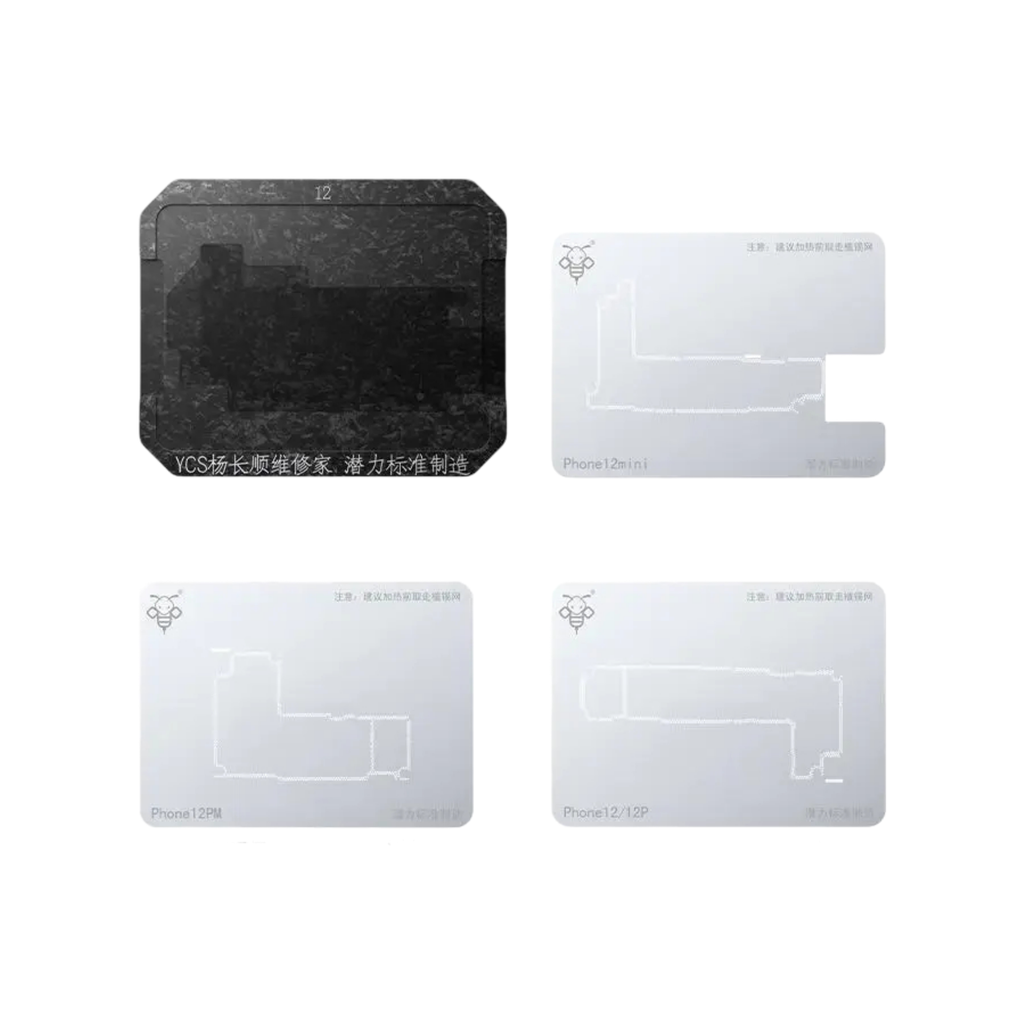 STENCIL YCS IPHONE 12 SERIES (شبلنه طبقات )