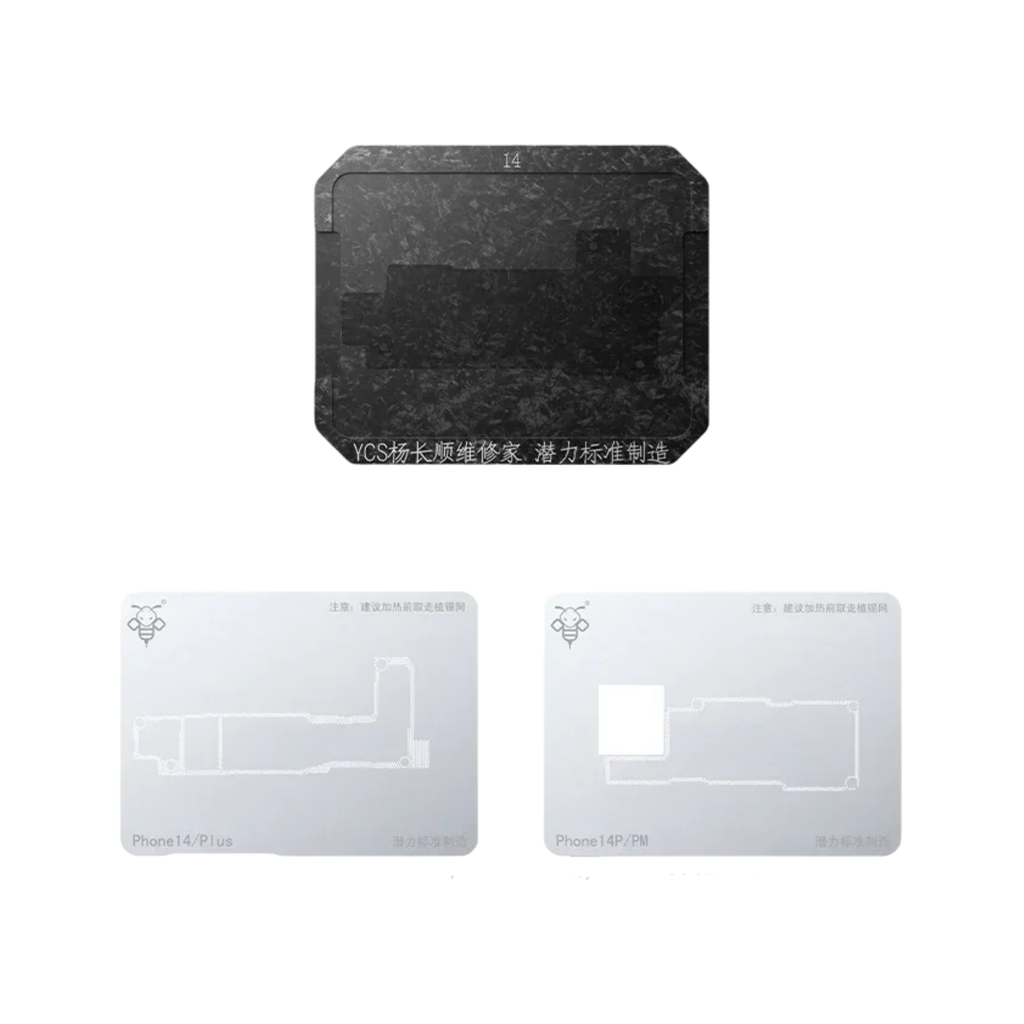 STENCIL YCS IPHONE 14 SERIES (شبلنه طبقات)