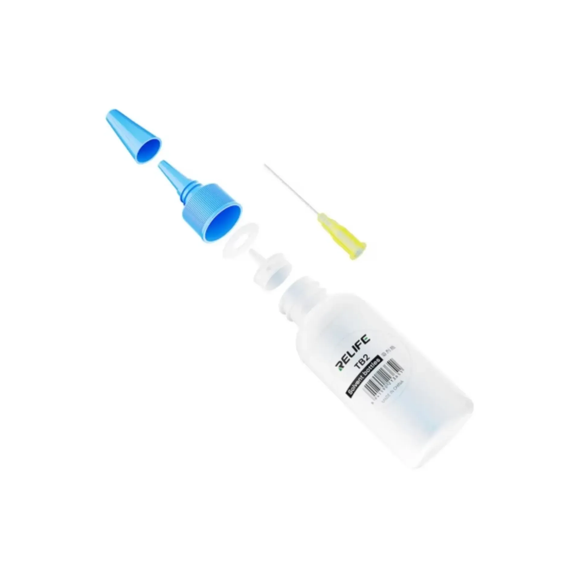 [73001004578] STORAGE PLASTIC BOTTLE RELIFE RL-TB2 WHITE (ضاغطه بلاستك)
