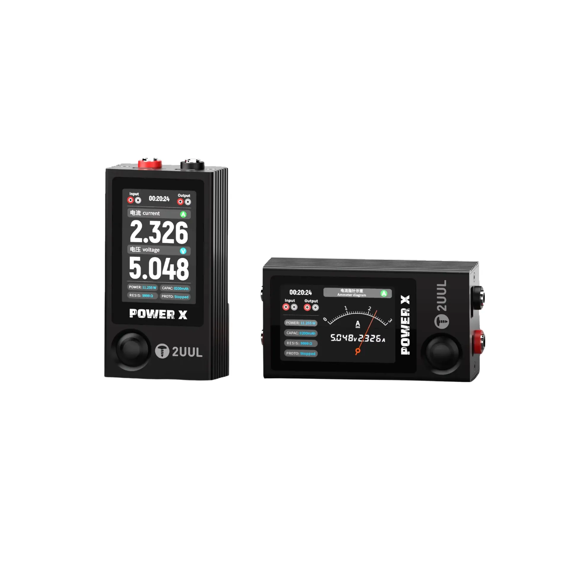 AMPERE-VOLTAGE METER 2UUL PW11 (جهاز قياس فولت + امبير)