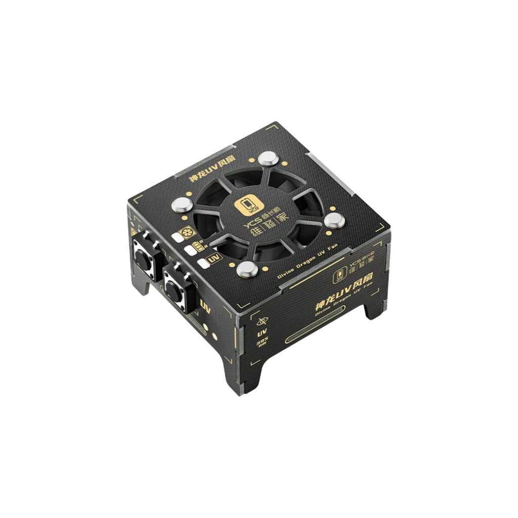 UV CURING LAMP WITH COOLING FUN YCS 2IN1 FOR REPAIR PHONE (يوفي+ مروحه)