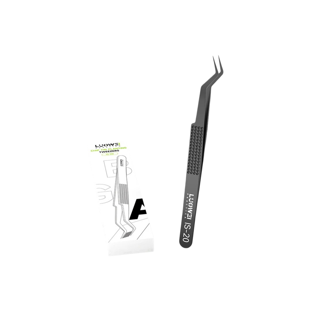 [5309023] TWEEZER CURVED LUOWEI LW IS-20 (ملقط مائل)