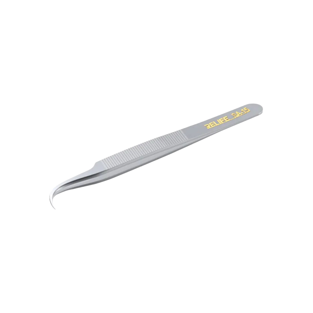 [53050619] TWEEZER CURVED RELIFE SA-15 (ملقط مائل)