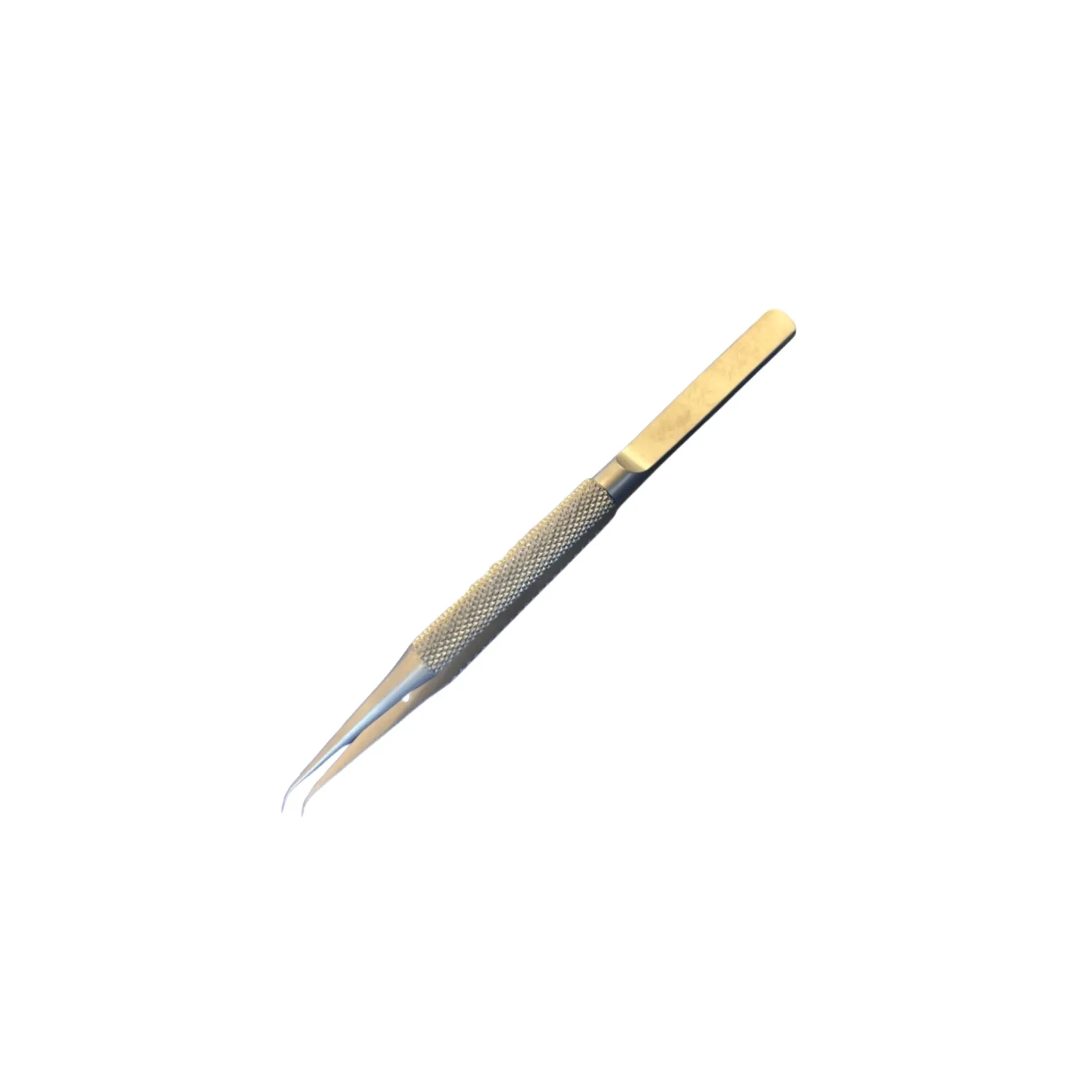 [73001003592] TWEEZER CURVED SS ALLOY 14CM (ملقط مائل)