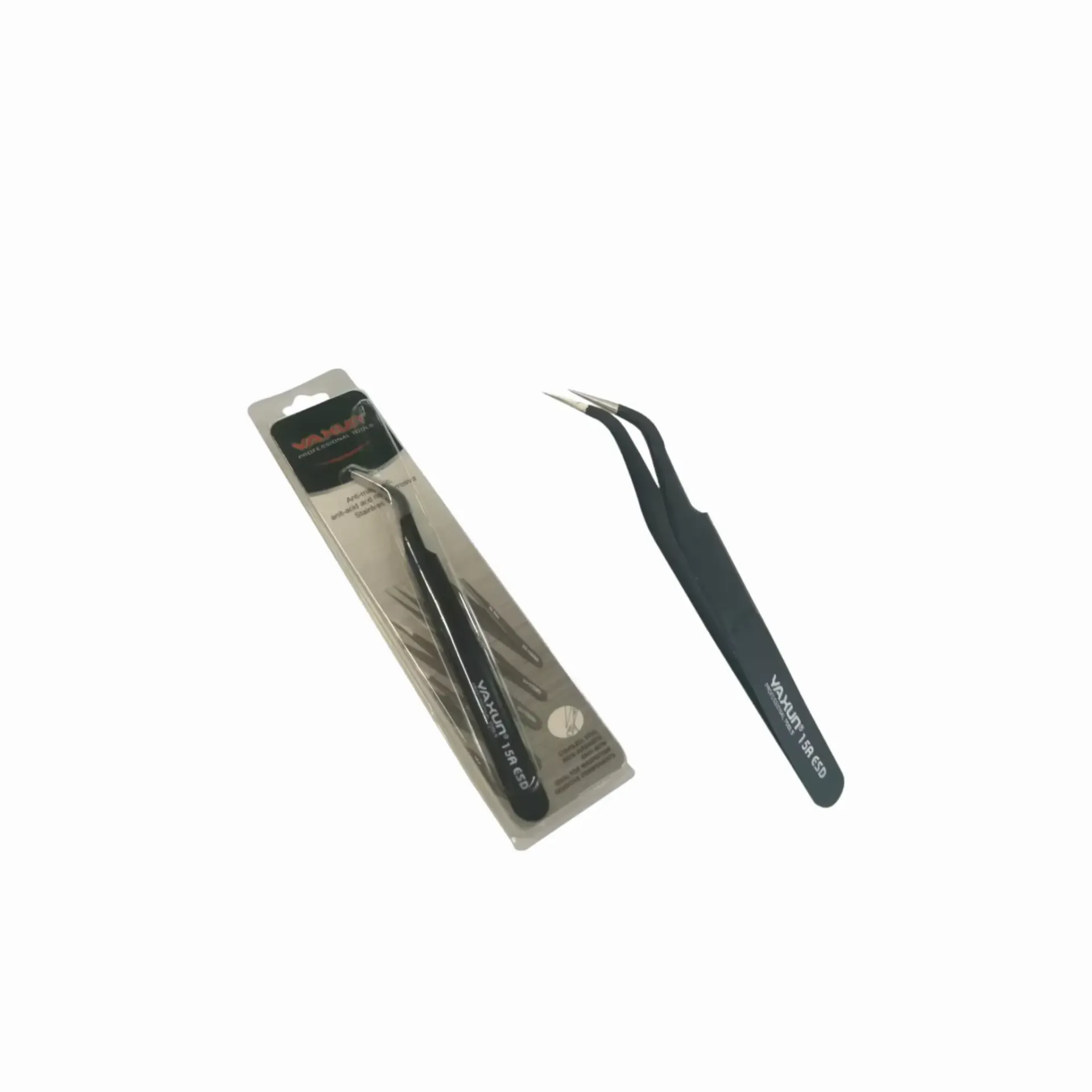 [53050497] TWEEZER STRAIGHT YAXUN YX-15A ESD (ملقط عدل)