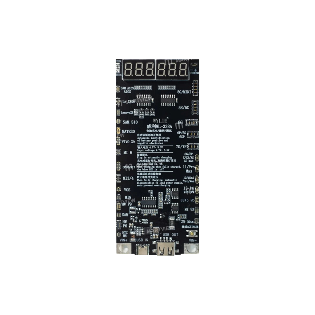 [73001005153] BATTERY ACTIVE BOARD WYLIE WL-338A 6G- 16PM IPHONE (شاحن بطاريه)