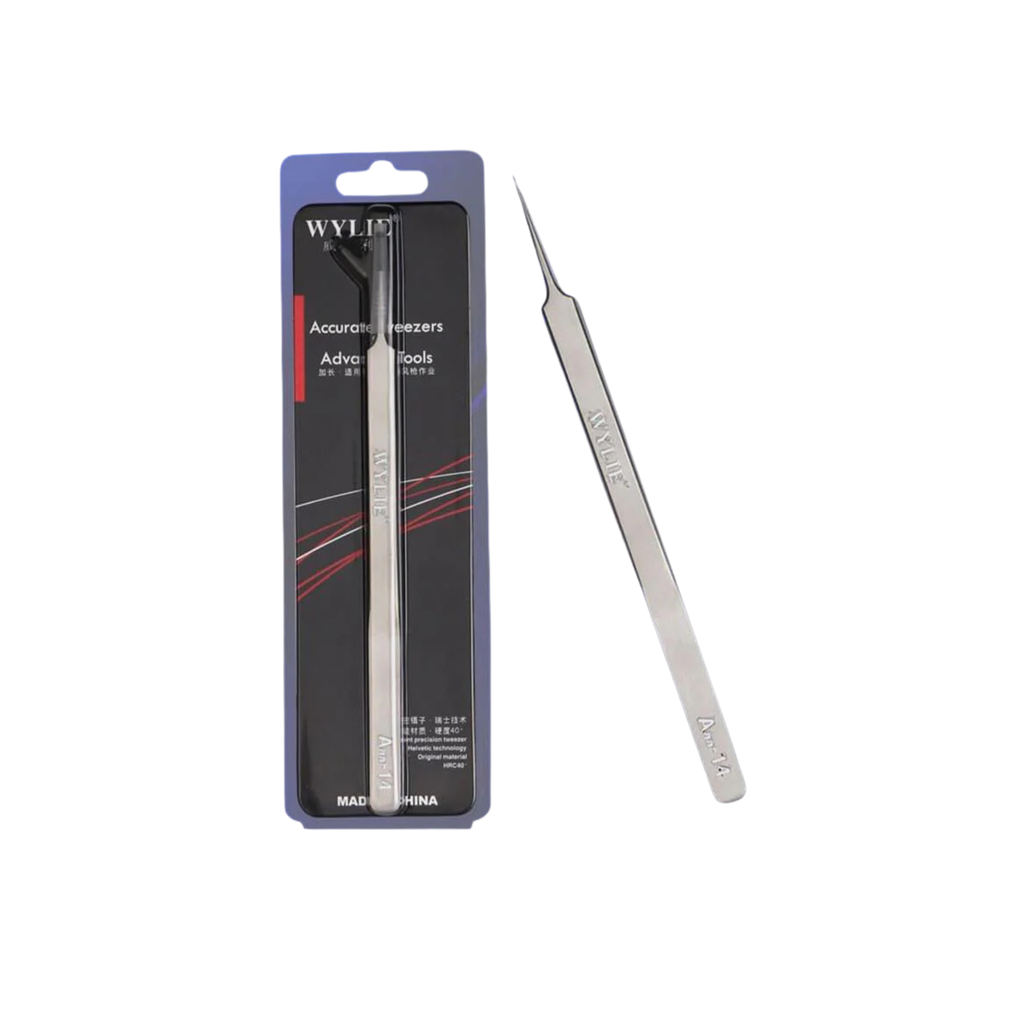 [73001005180] TWEEZER STRAIGHT WYLIE AAA-14 (ملقط عدل)