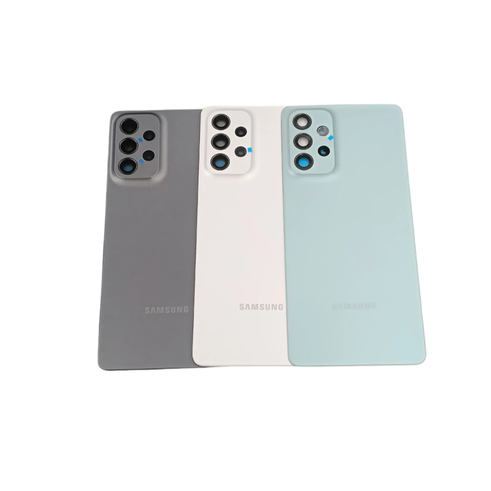 [44020286] BACKCOVER + LENS SAM A73 - A736 (GRAY)