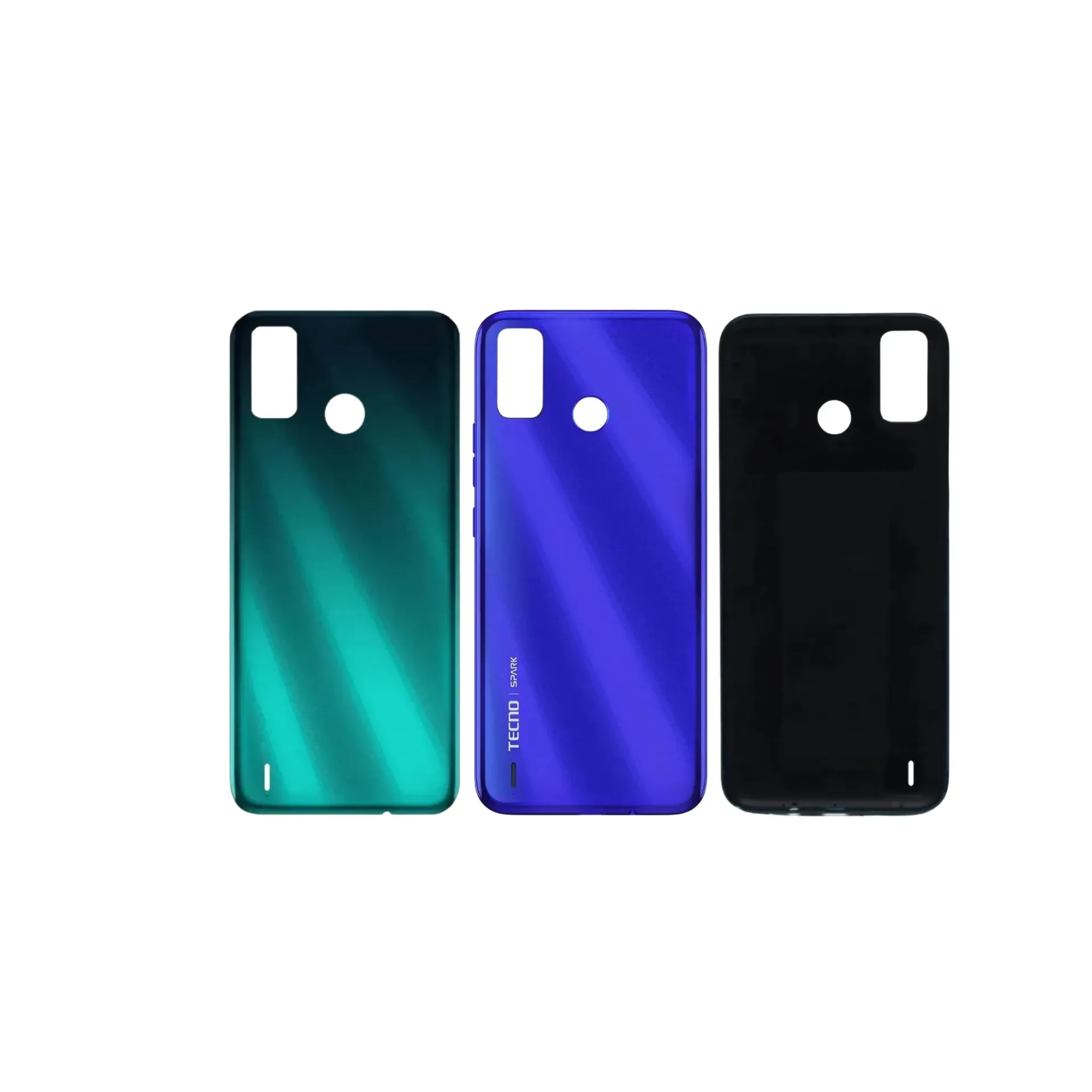 [44050062] BACKCOVER + LENS TECNO SPARK GO 2020 (BLACK)