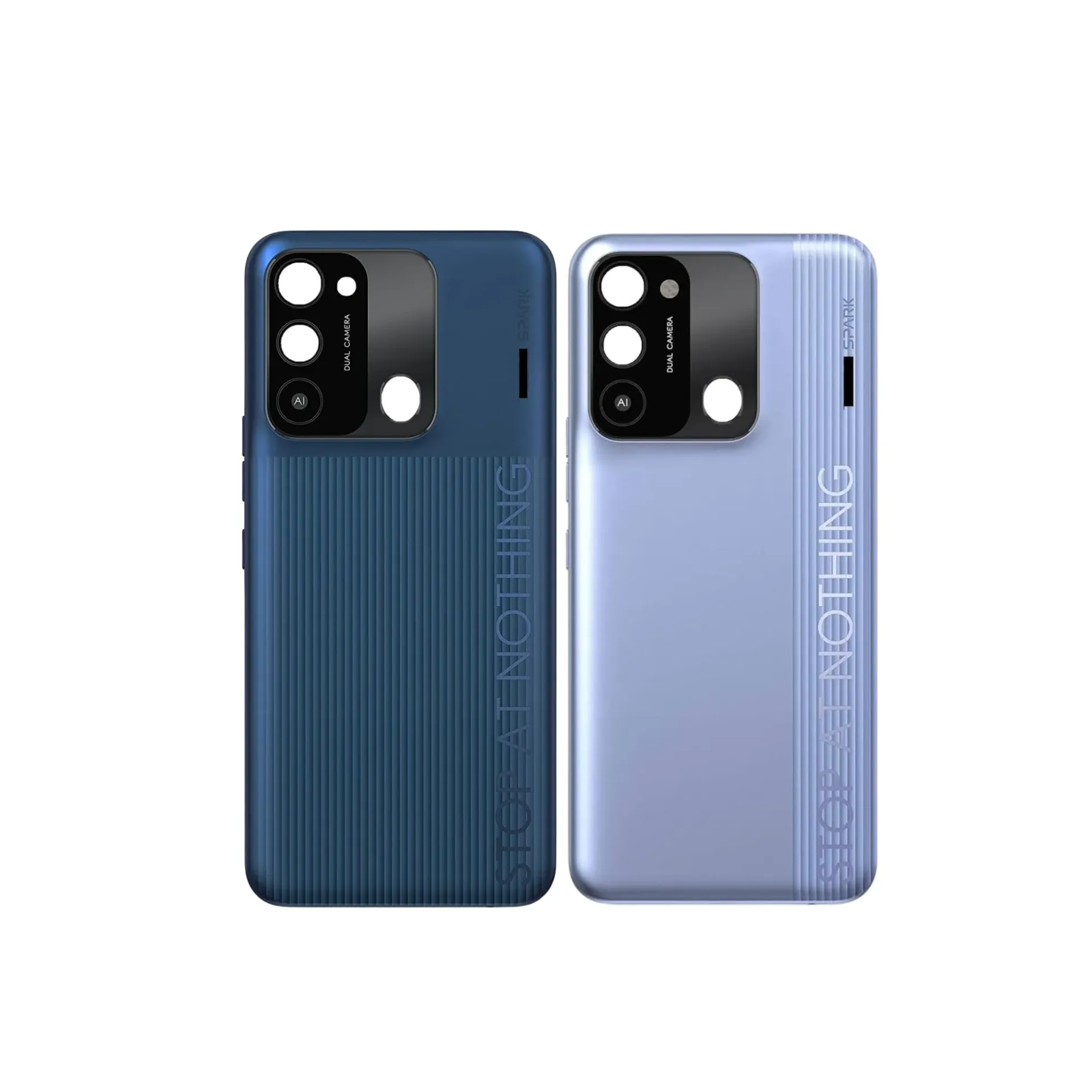 [44050064] BACKCOVER + LENS TECNO SPARK GO 2022 (BLUE)