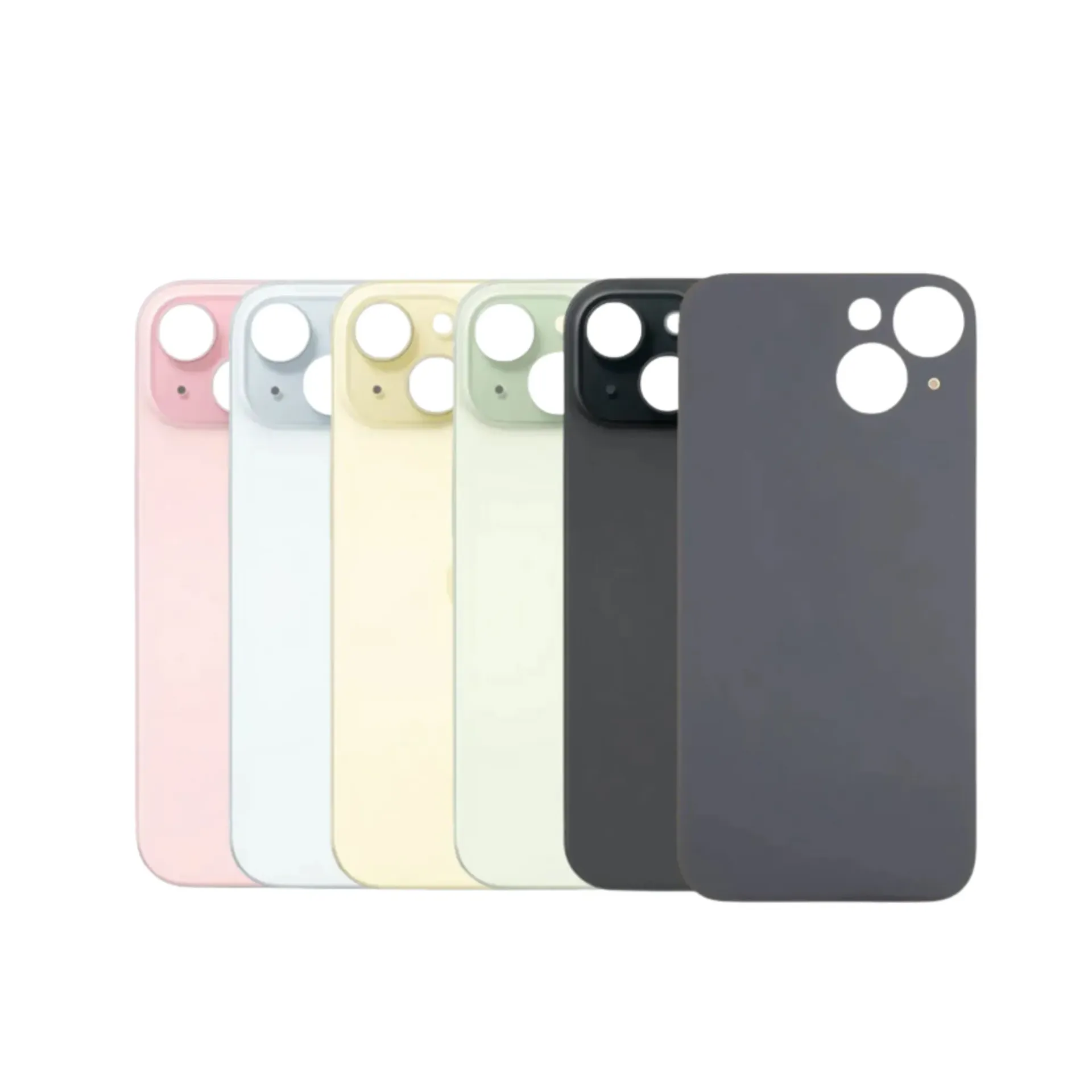 [73001000657] BACKCOVER BIG LENS IPHONE 15 PLUS (BLACK)