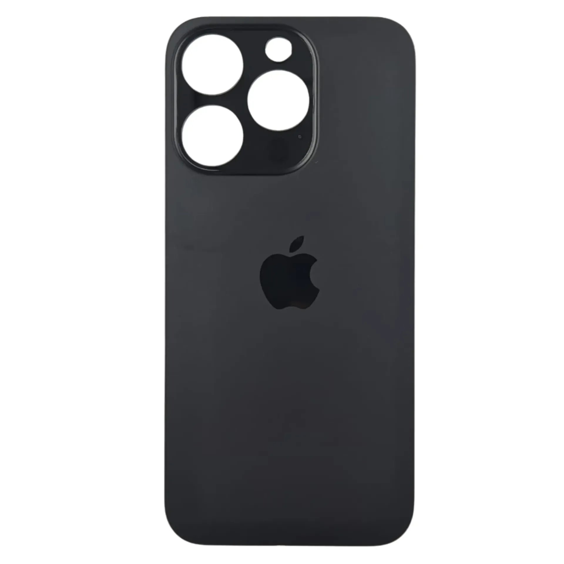 [73001000578] BACKCOVER IPHONE 15 PRO (S/OR) (BLACK)
