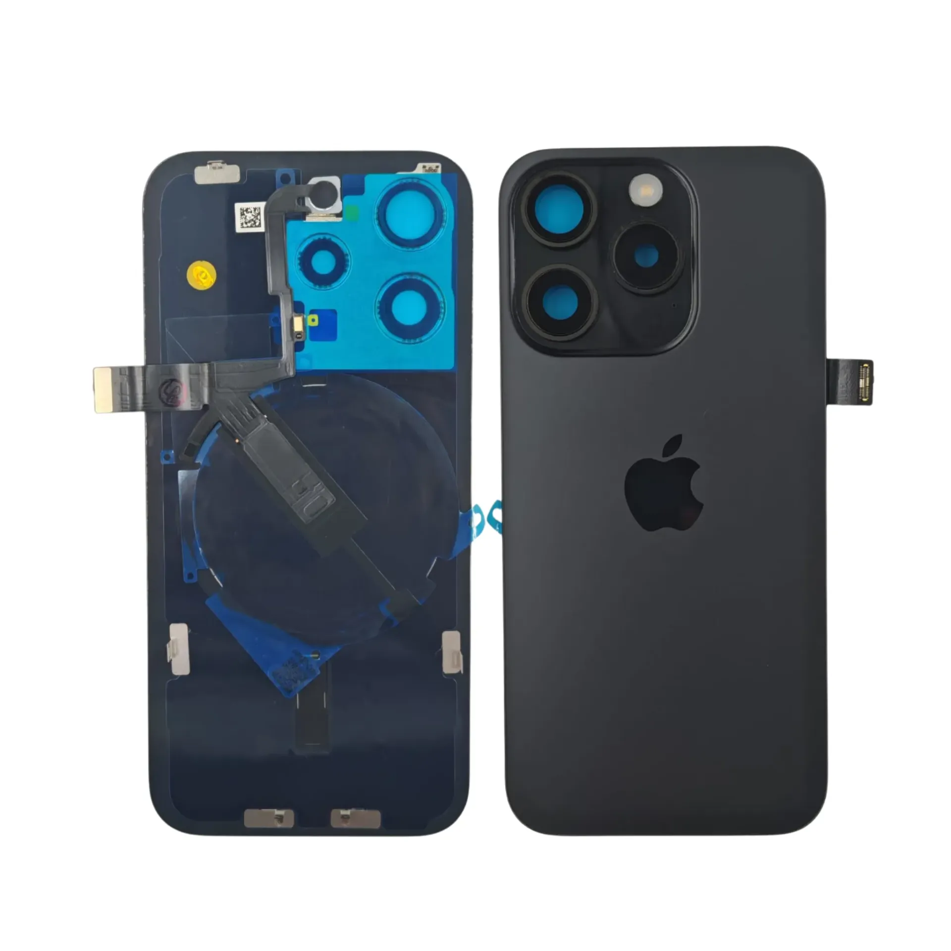 [73001000062] BACKCOVER IPHONE 15 PRO COMPLETE (BLACK)