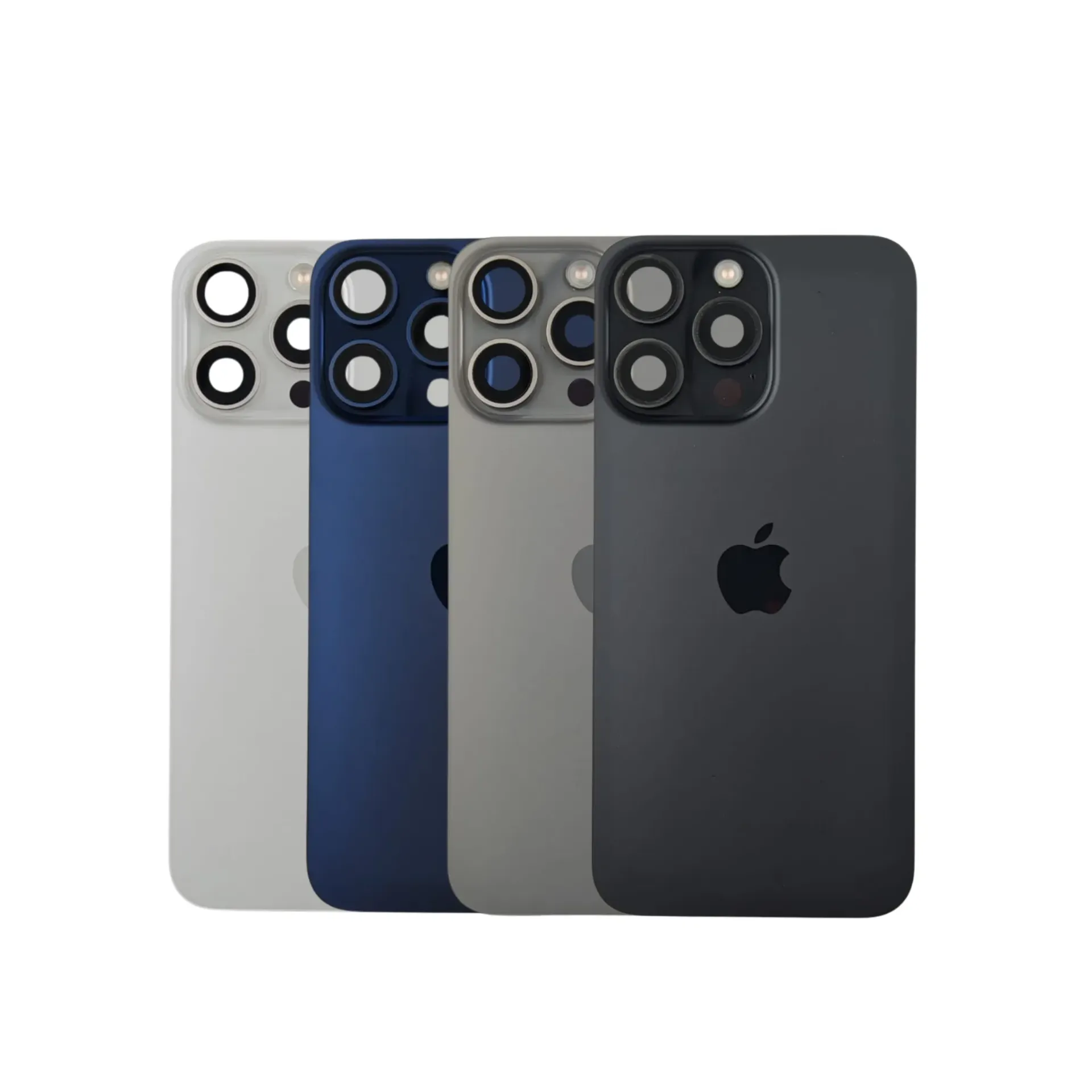 [73001004174] BACKCOVER IPHONE 15 PRO MAX (ORG %99) (BLACK TITANIUM)