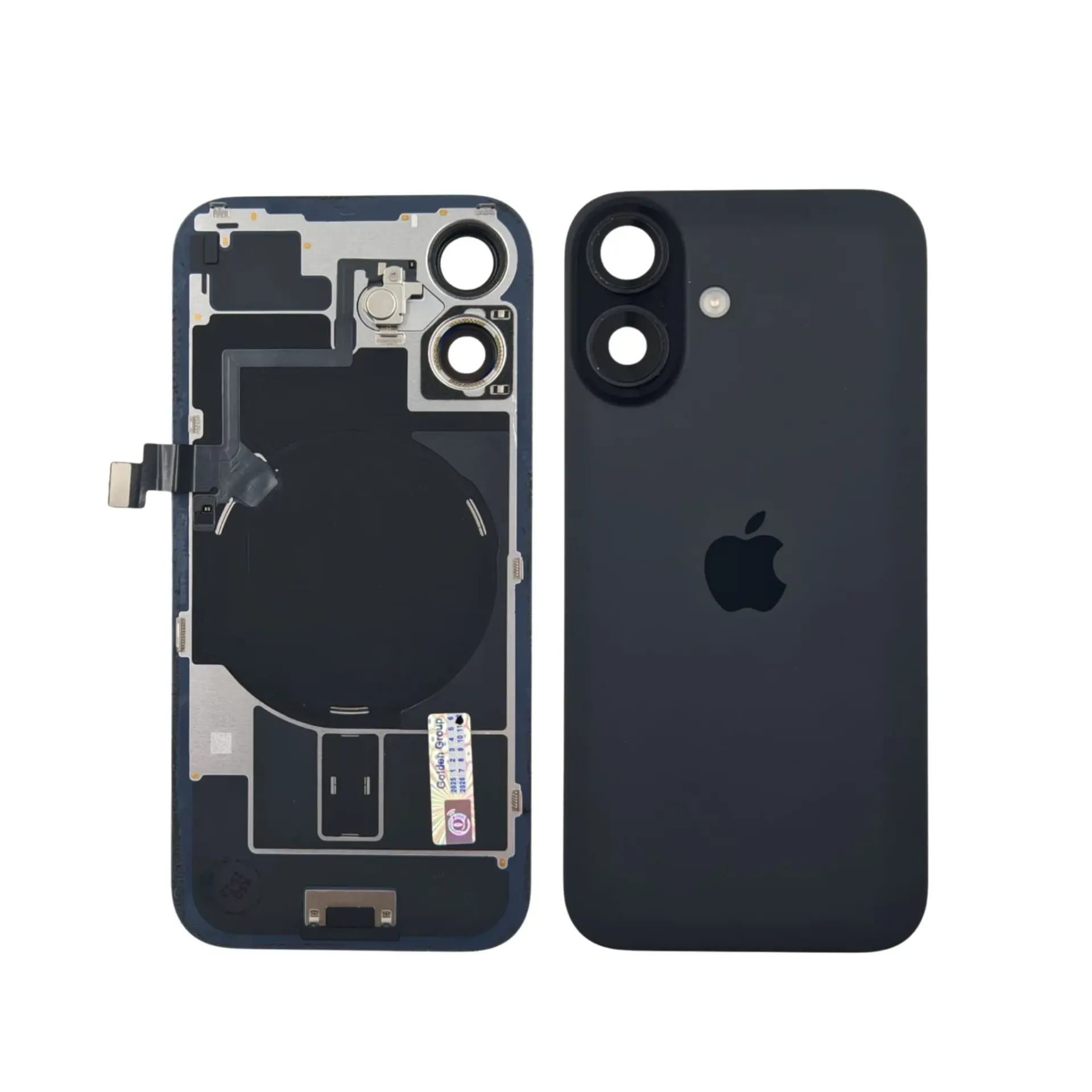 [73001004183] BACKCOVER IPHONE 16 (ORG %99) (BLACK)