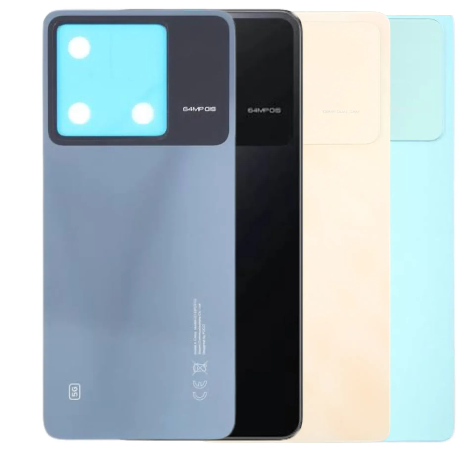 [44040237] BACKCOVER XIAOMI POCO X6 (BLACK)