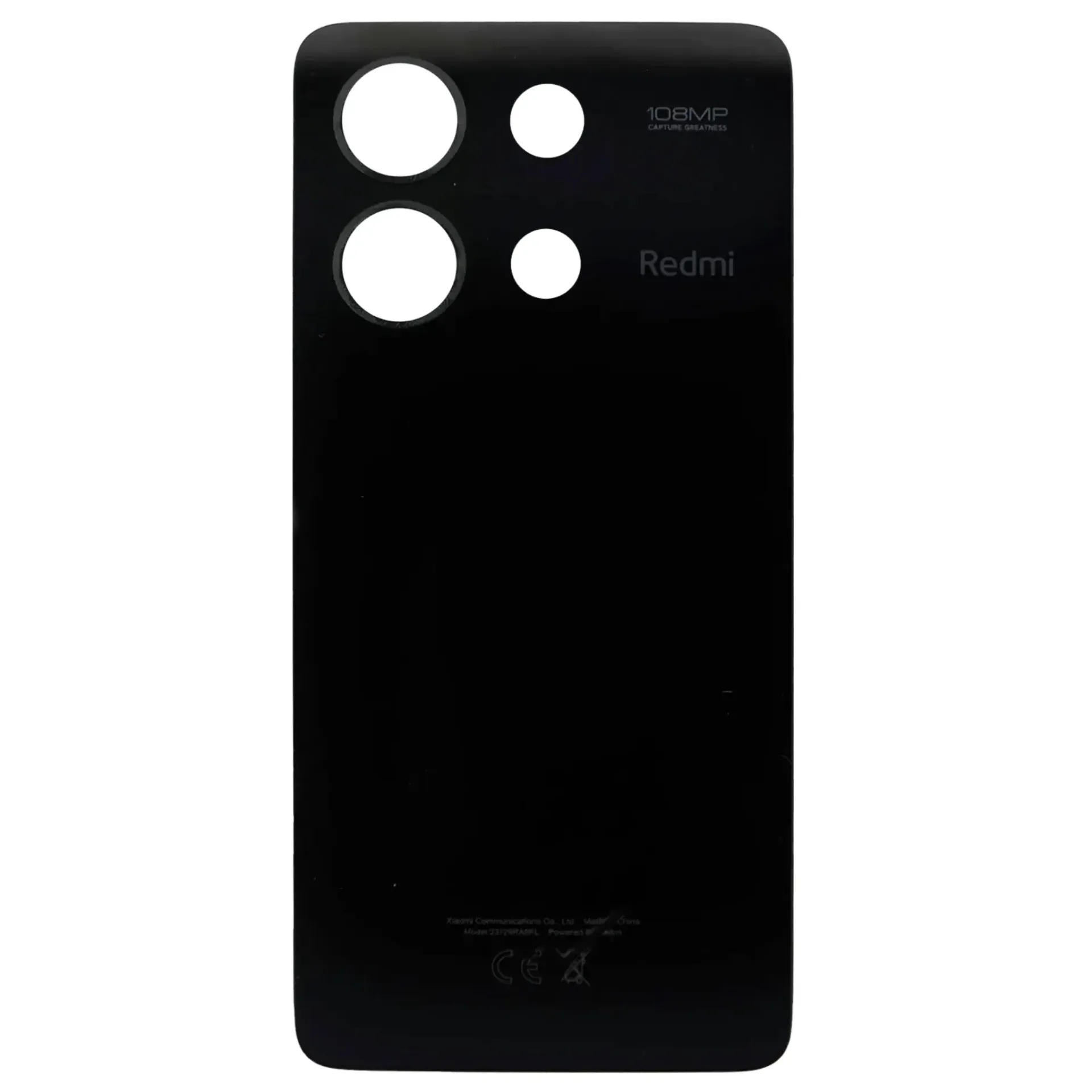 [44040230] BACKCOVER XIAOMI REDMI NOTE 13 (BLACK)