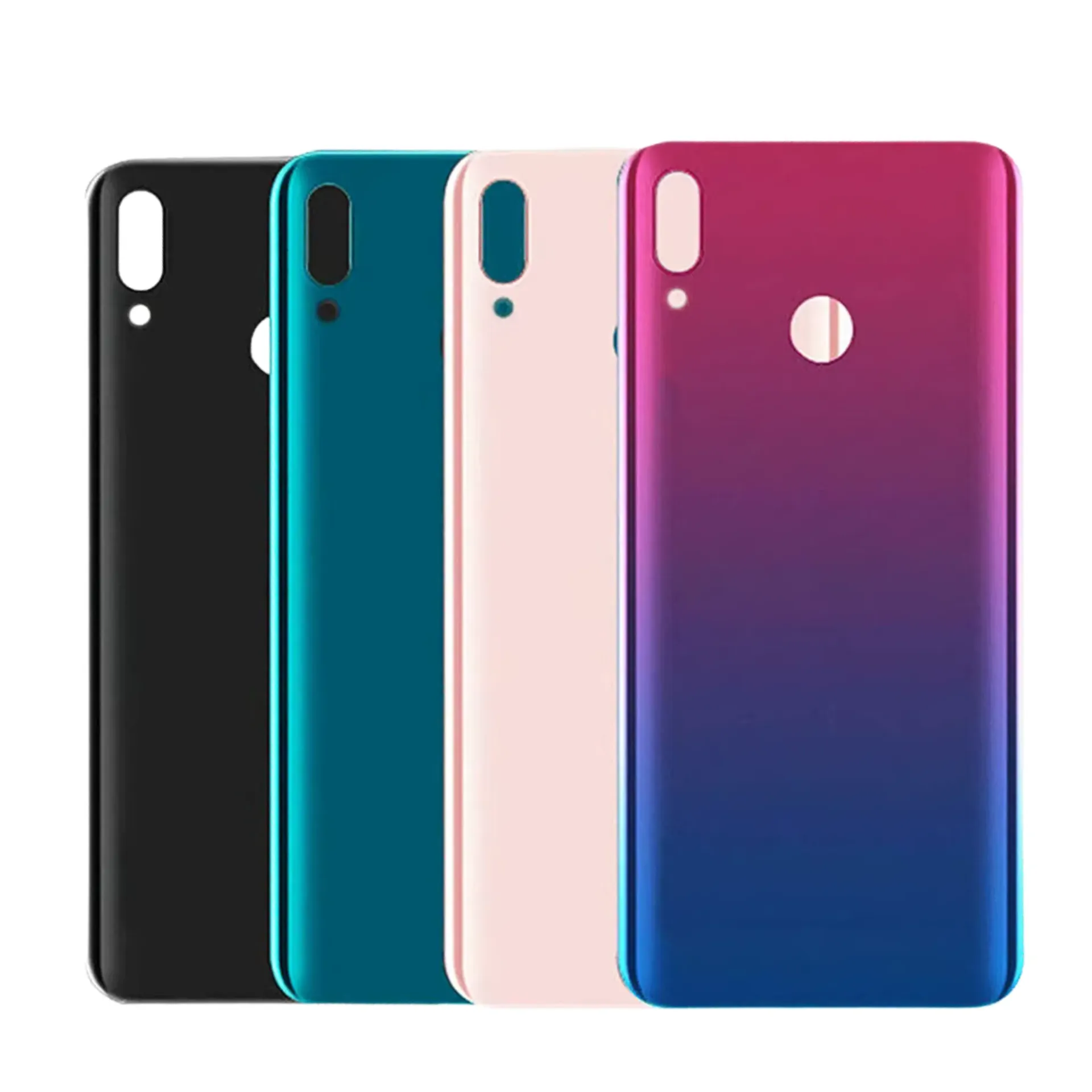 [44030032] BACKCOVER+LENS HW Y9 2019 (BLACK)