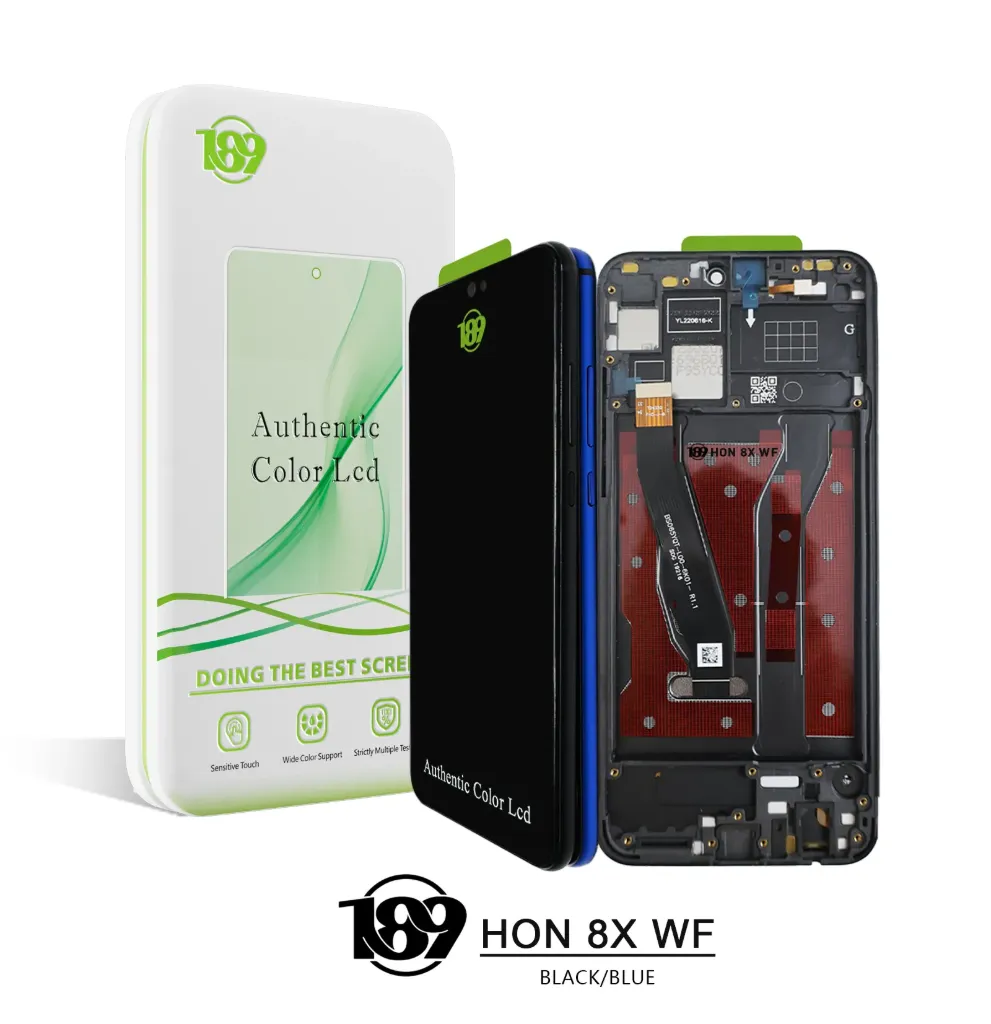 [603050] LCD HONOR 8X (W/F) OR NEW %100 (BLACK)