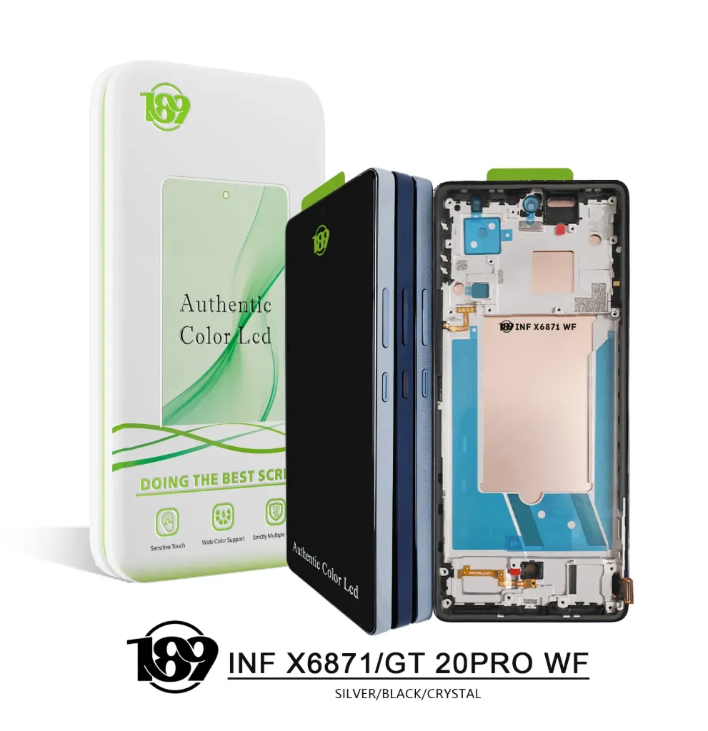 [73001002375] LCD INFINIX GT 20 PRO (W/F) OR NEW %100 (BLACK)