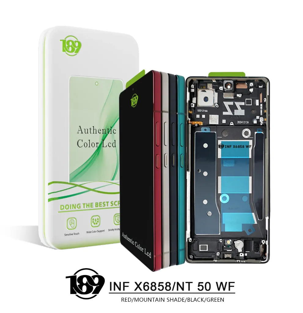 [73001003713] LCD INFINIX NOTE 50 (W/F) OR NEW %100 (BLACK)
