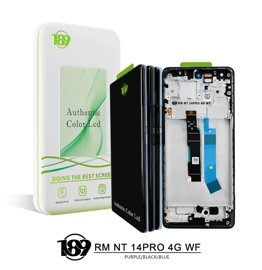 LCD XIAOMI REDMI NOTE 14 PRO (4G)(W/F) OR NEW %100