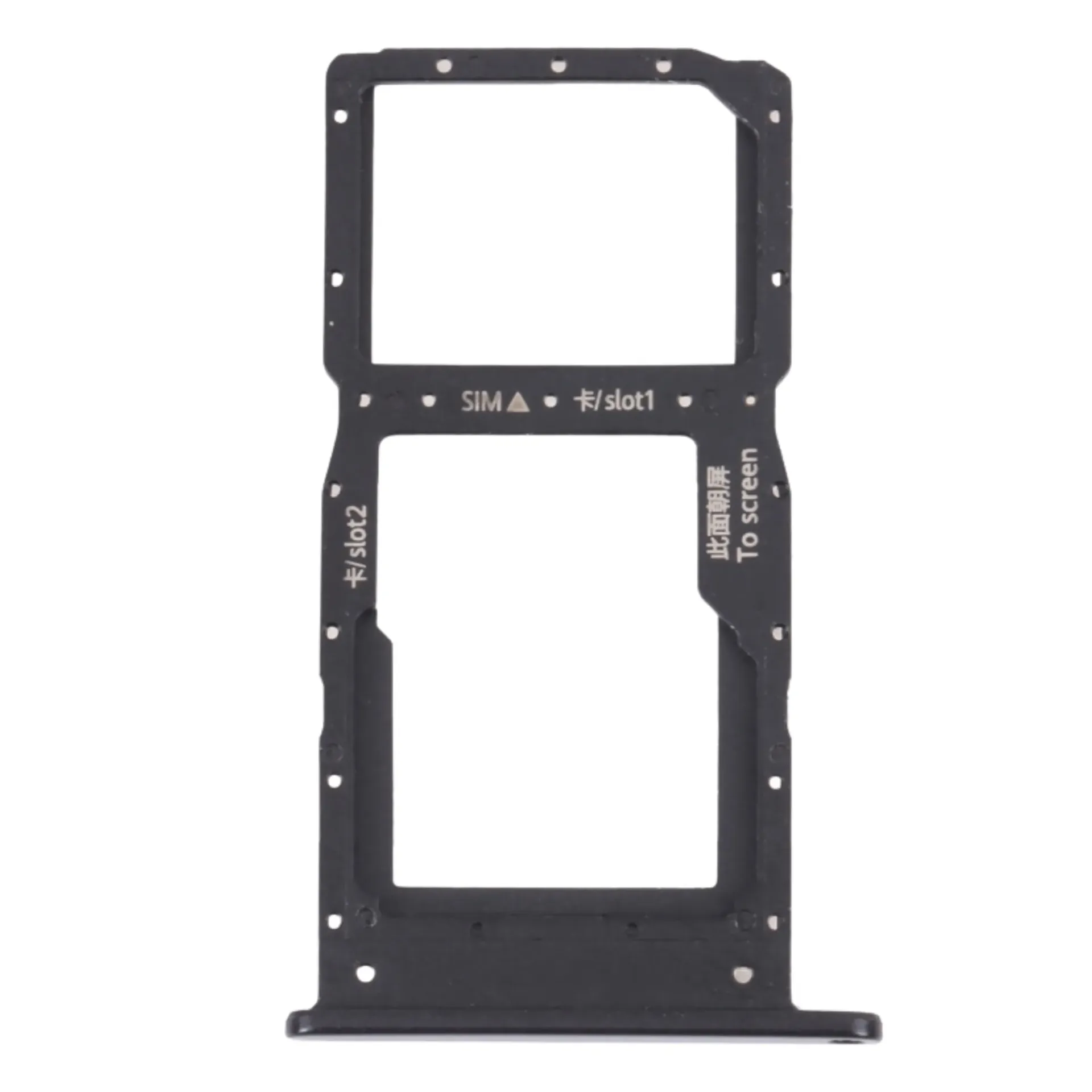[48030082] TRAY SIM HW NOVA Y60 (BLACK)