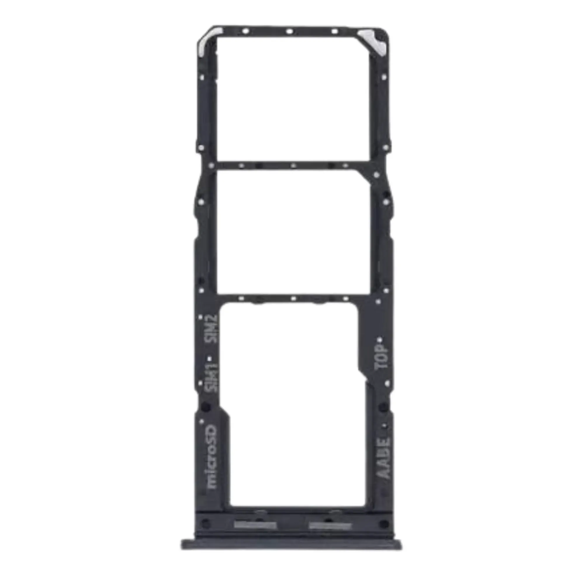 [48020008] TRAY SIM SAM A12 - A125 (BLACK)