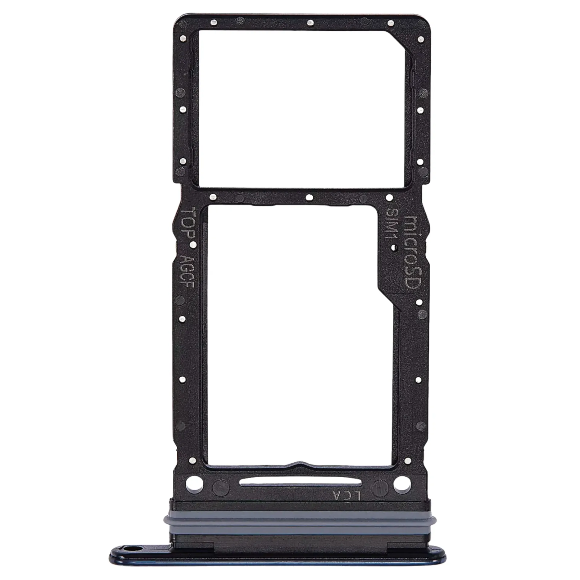 [73001000733] TRAY SIM SAM A73- A736 (BLACK)