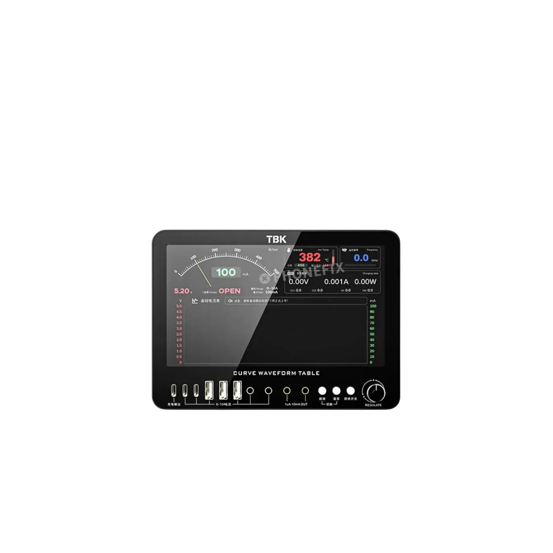 WAVEFORM AMMETER TBK-D7 (اوفميتر +بورسبلاي+تيستر)