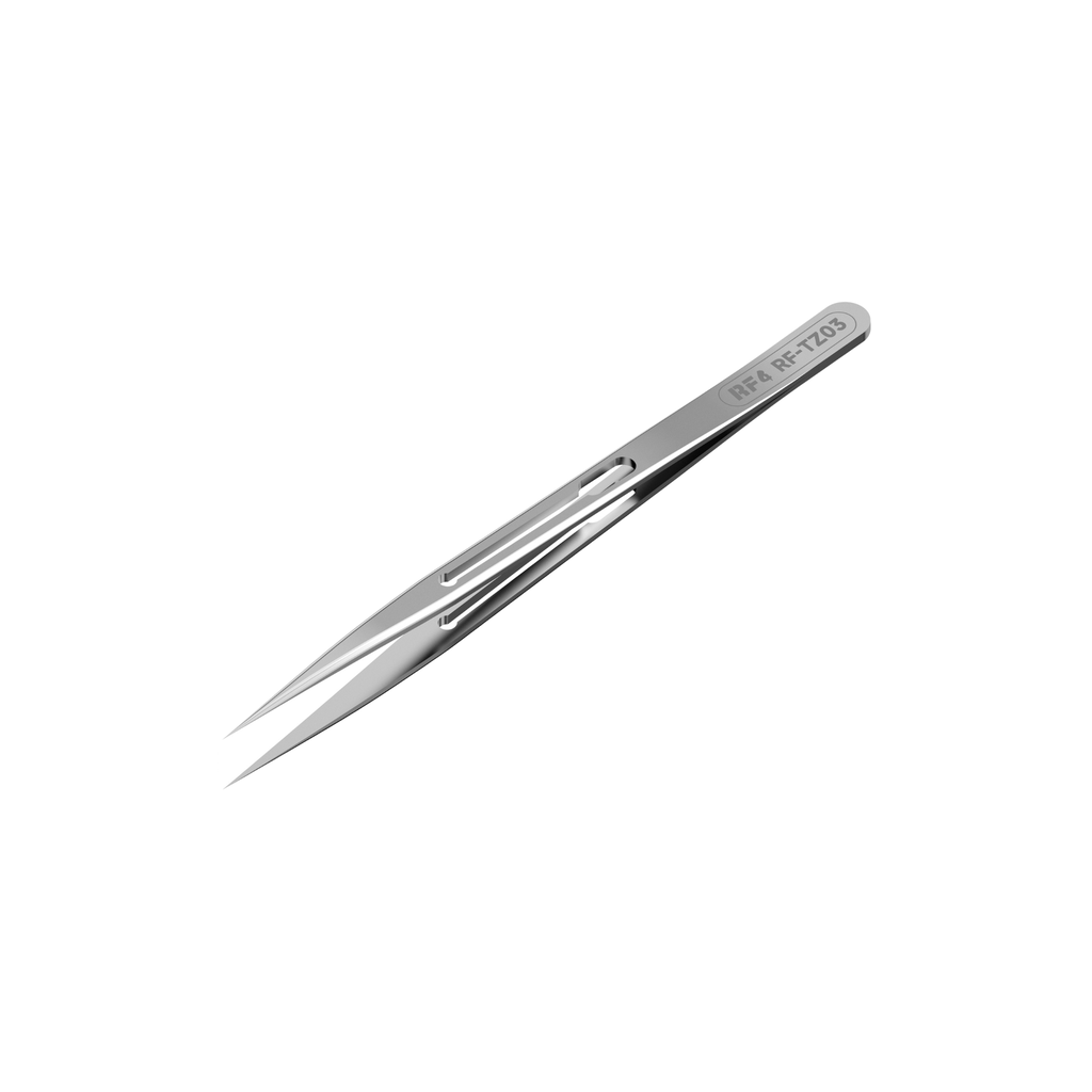 [73001005413] TWEEZER STRAIGHT RF4 RF-TZ03 (ملقط عدل)