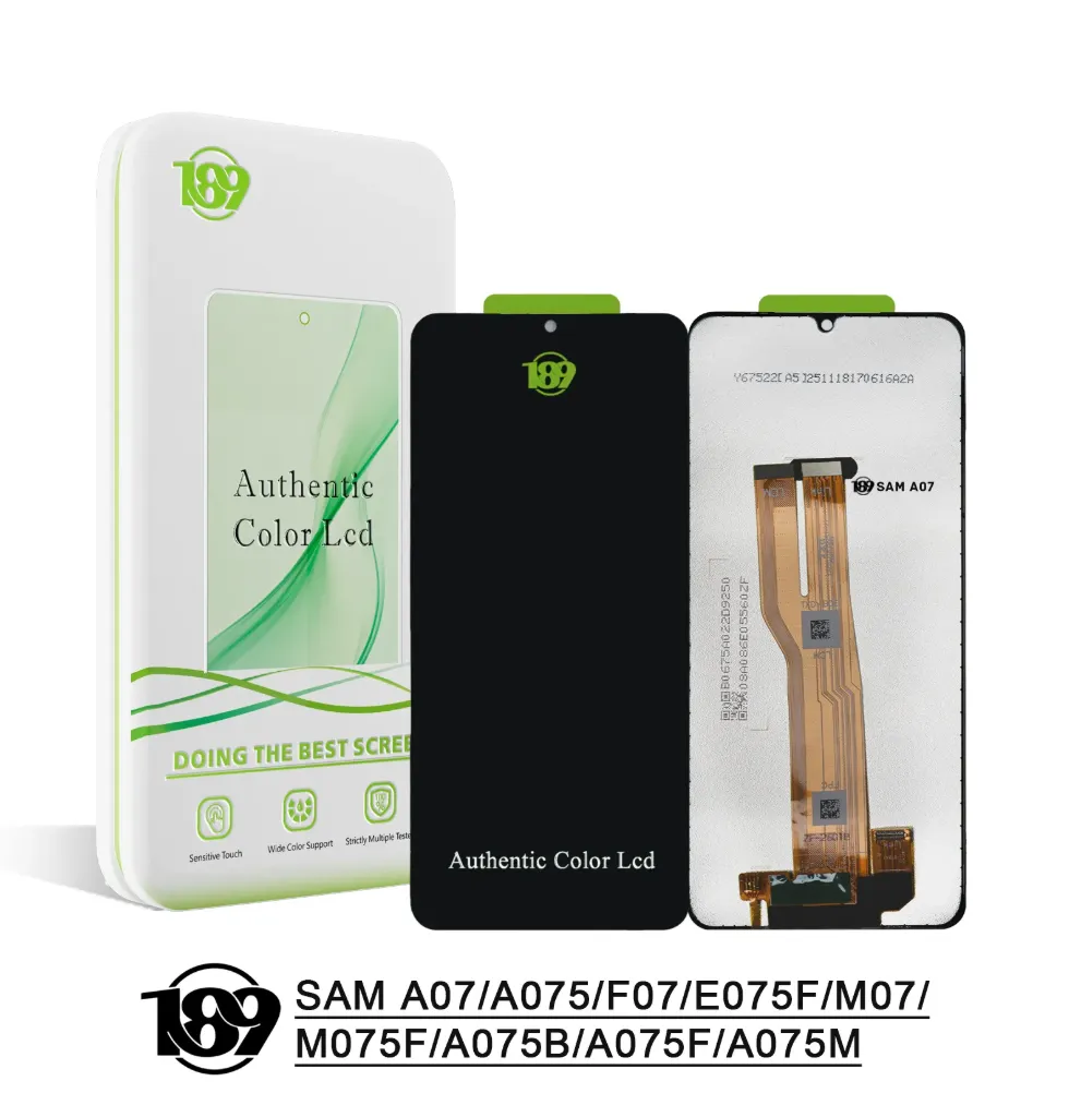 [73666] LCD SAM A07 - A075 (N/F) OR NEW %100 (189)