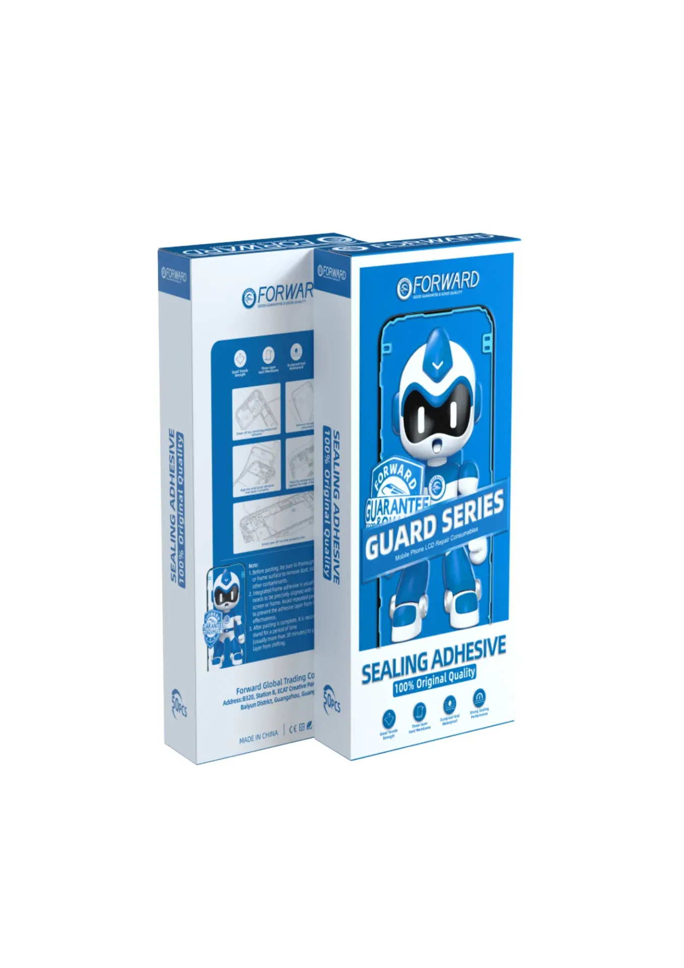 دبل فيس LCD STICKS FORWARD IPHONE 14 PRO MAX (GUARD)