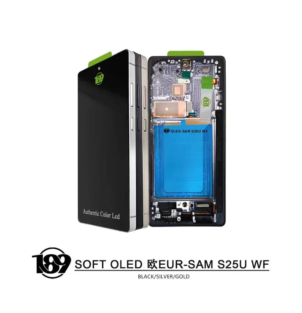 LCD 189 SAM S25 ULTRA-S938 (W/F) (SILVER) OLED