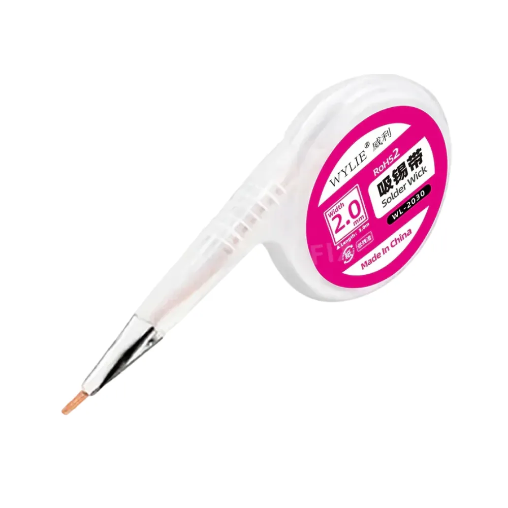[100843] DESOLDERING WICK WYLIE WL-2030 2.0MM (شيلد بكره)