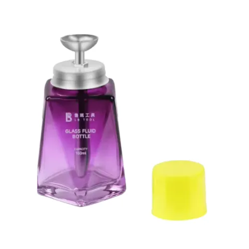 [101315] STORAGE GLASS BOTTLE LB FLUID 150ML (ضاغطه زجاج)