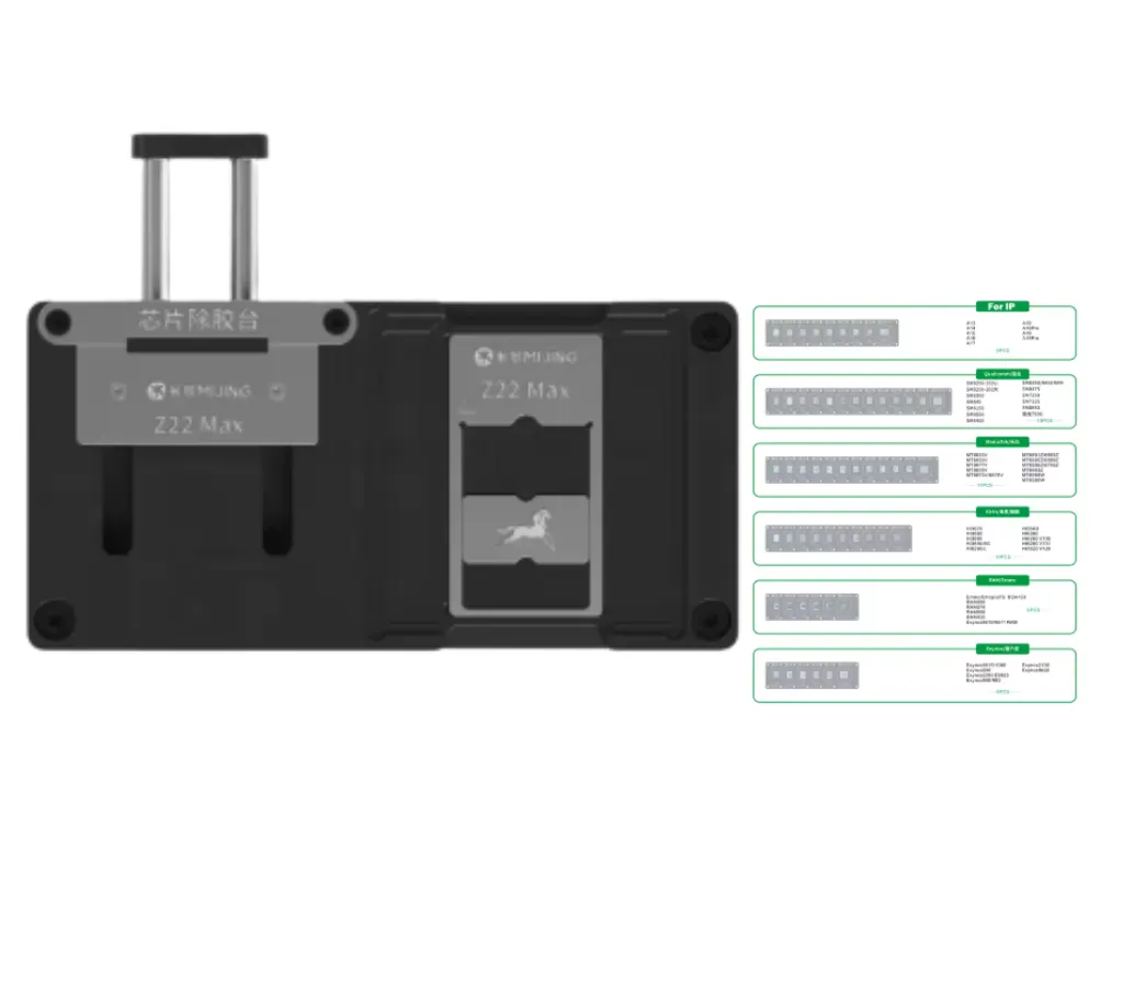 [101773] REBALLING PLATFORM  MIJING Z22 MAX FOR ANDROID 51 STENCIL (قاعده شبله)