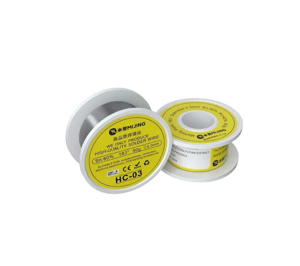 [101839] SOLDER WIRE MIJING HC-03 0.3MM (صولدر سيم)