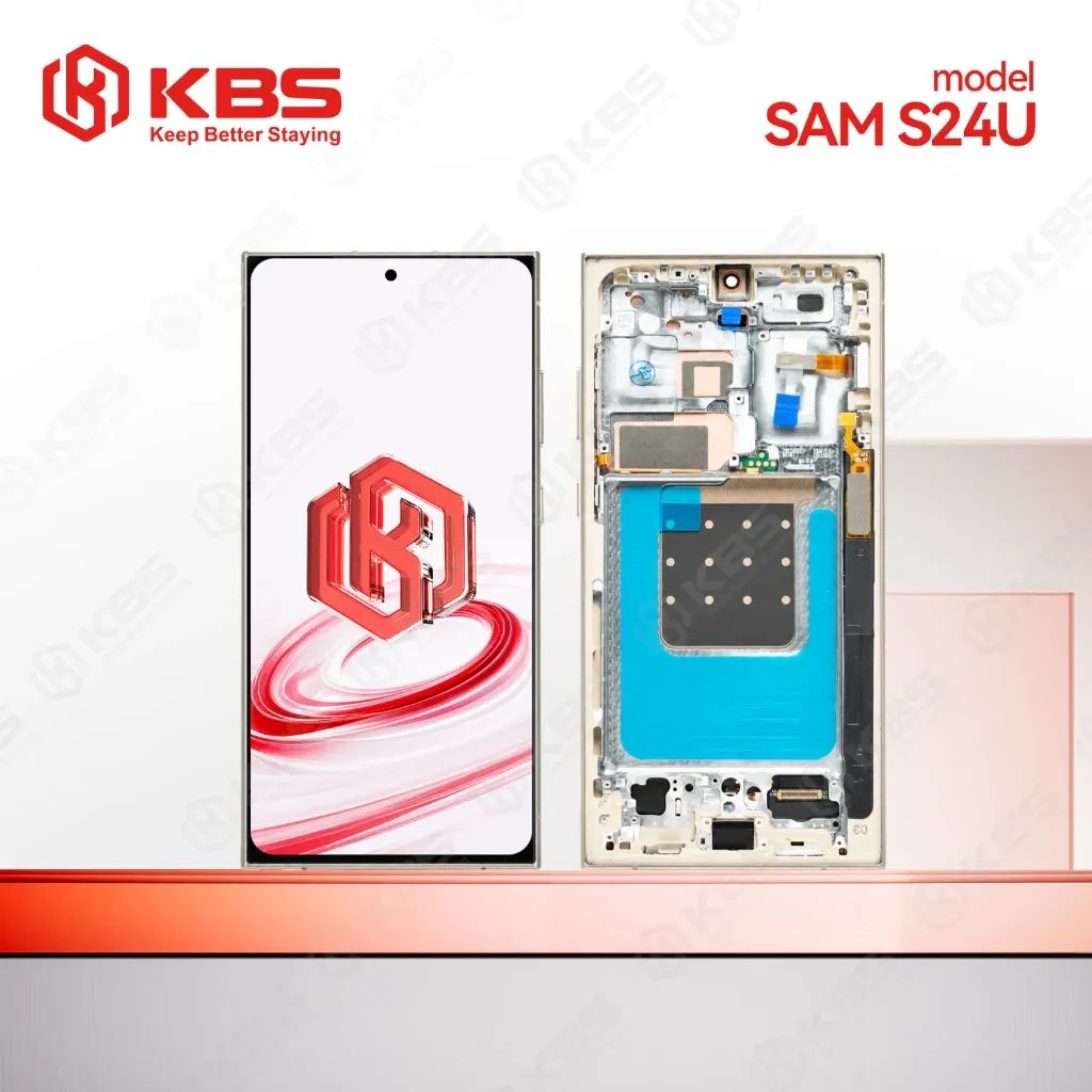 LCD KBS SAM S24 ULTRA-S928 (W/F) (GOLD) OLED