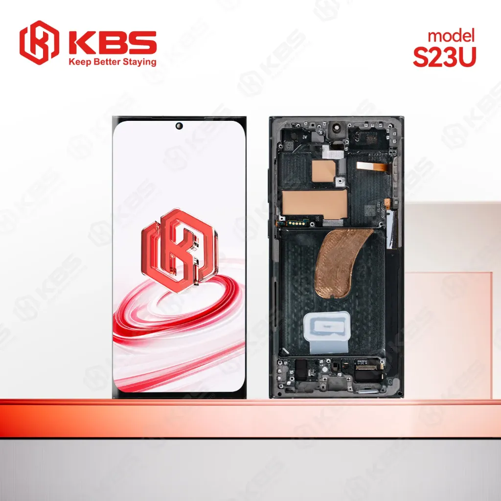 LCD KBS SAM S23 ULTRA-S918 (W/F) (GREEN) OLED