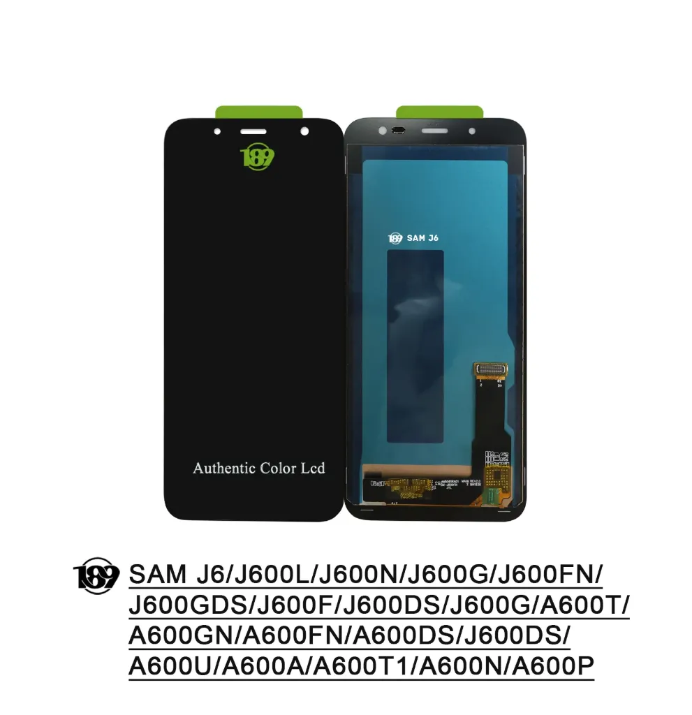 [6978552854973] LCD 189 SAM J6 - J600 BLACK INCELL