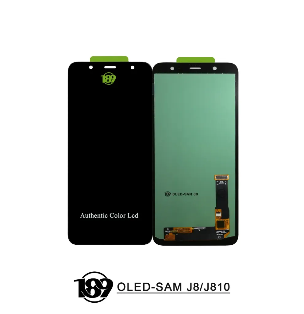 LCD 189 SAM J8 - J810 BLACK OLED