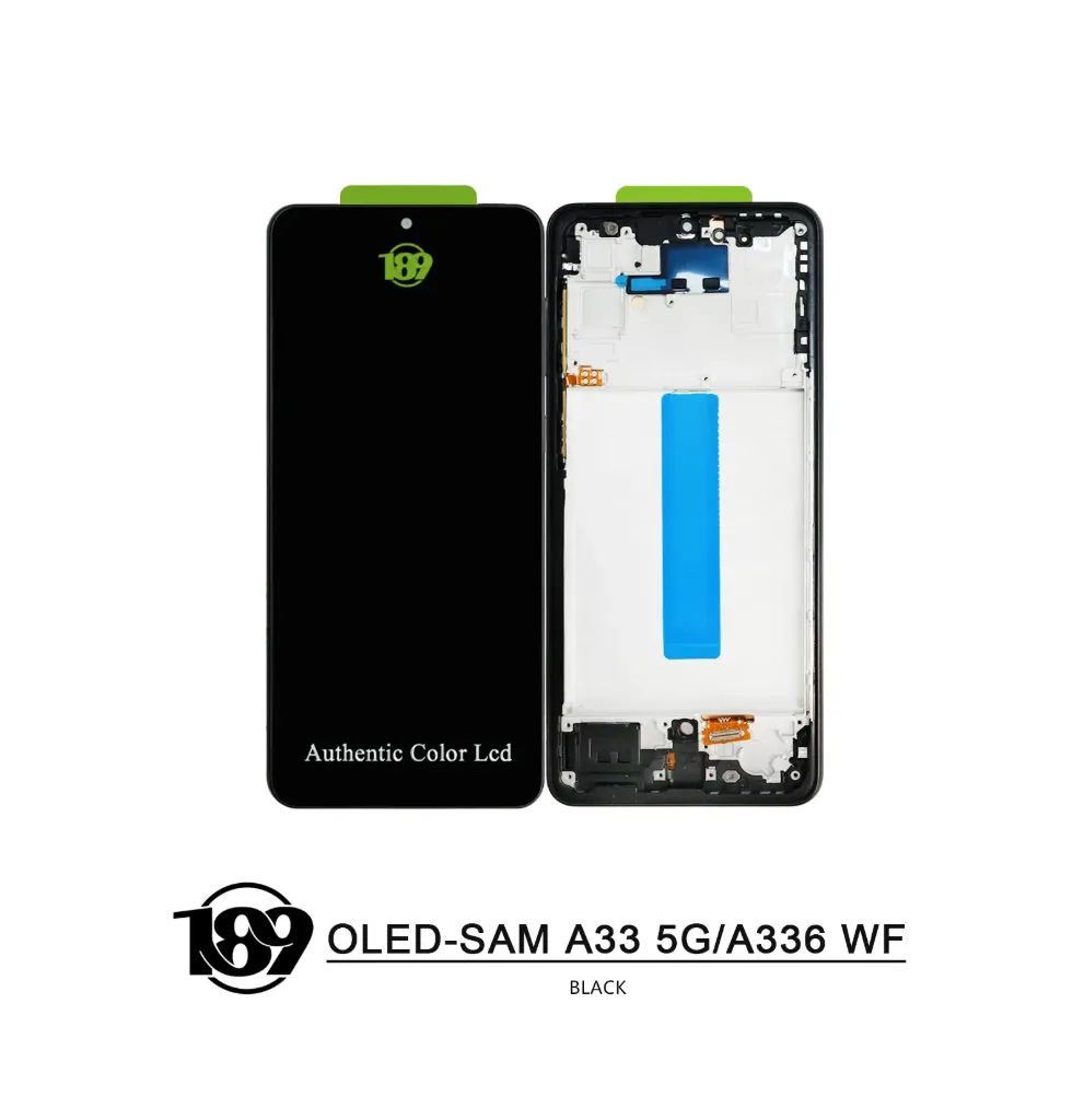 LCD 189 SAM A33 - A336 BLACK (W/F) OLED